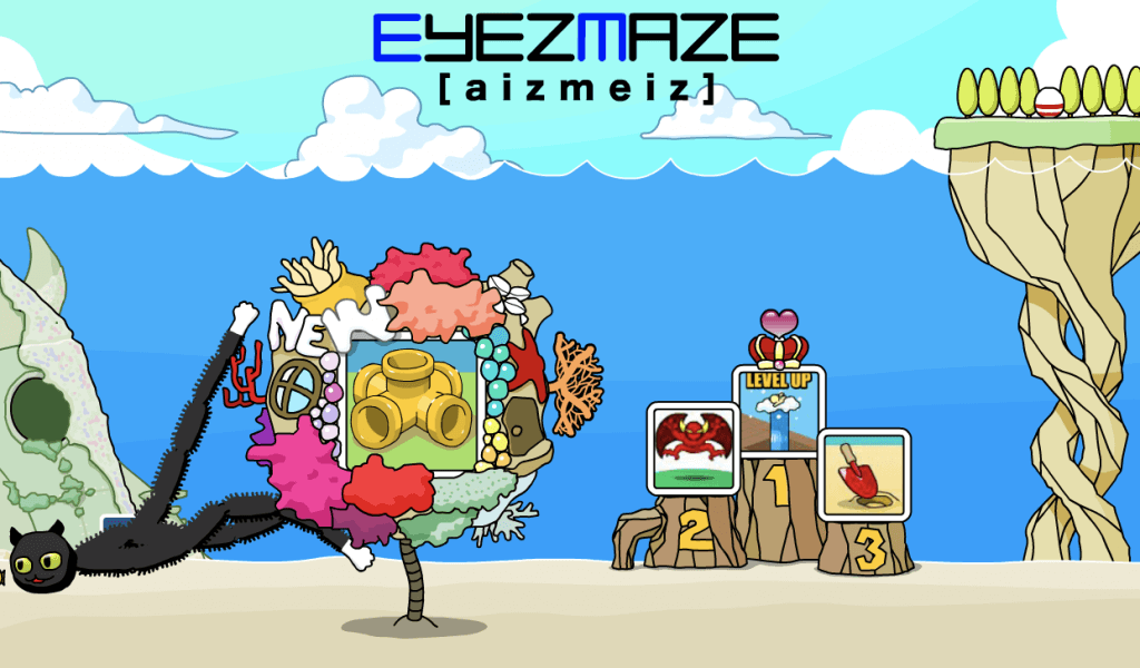 パソコンのパズル 謎解きオススメ無料ゲーム Eyezmaze のご紹介