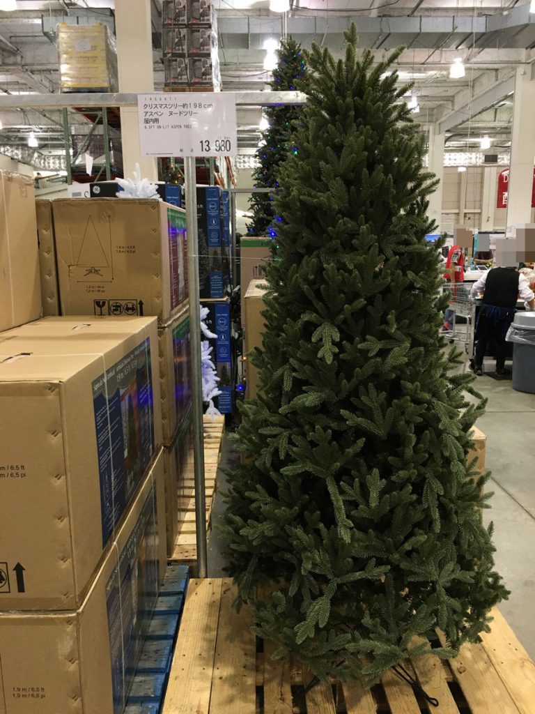 コストコで購入出来る巨大クリスマスツリーサイズ・価格一覧をご紹介