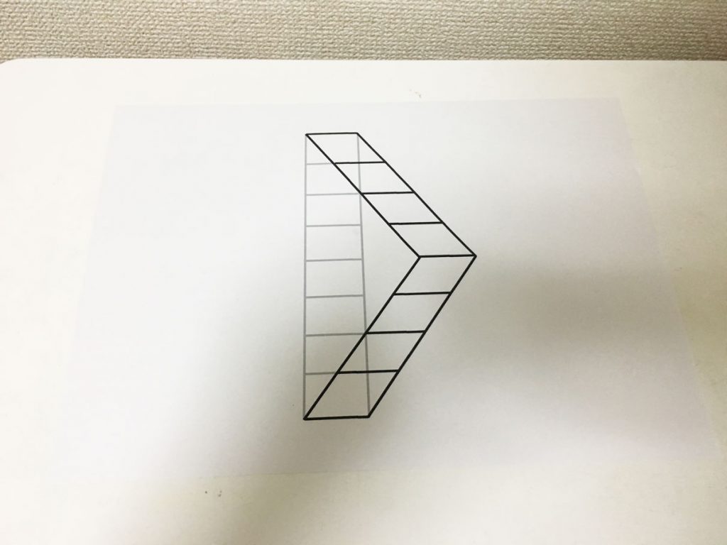 トリックアートの書き方 紙とペンのみ 誰でも簡単に作成出来る方法を紹介