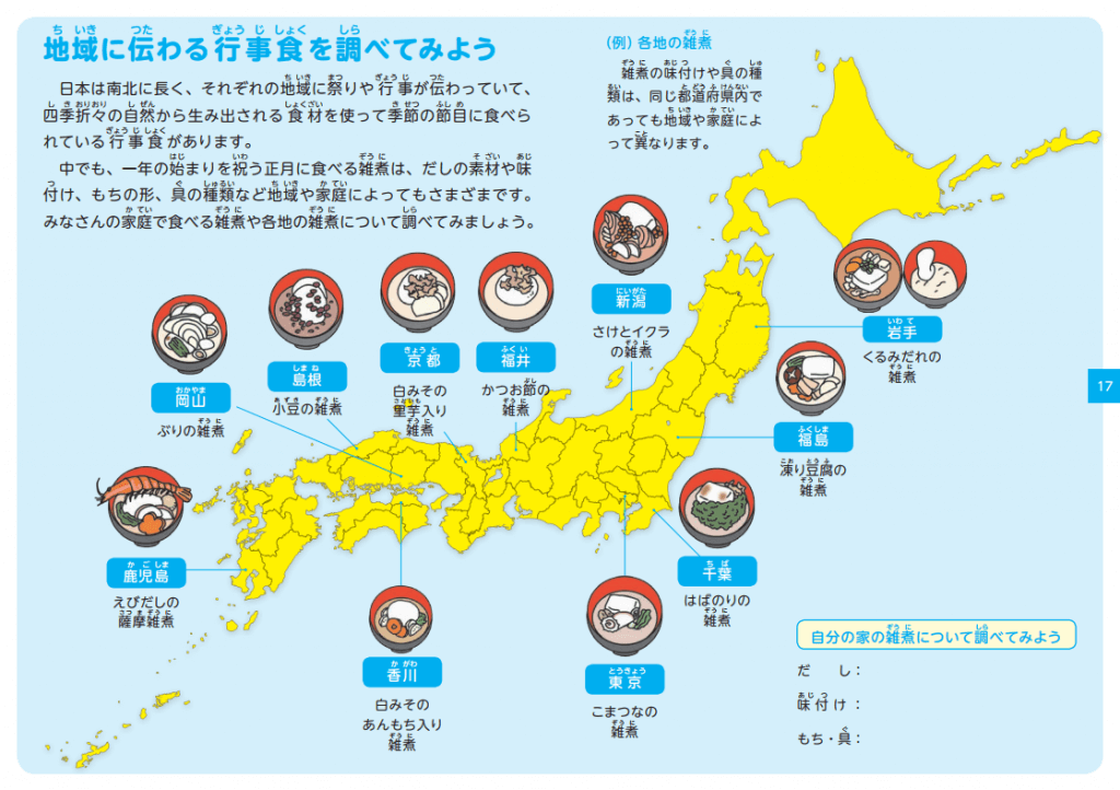 地域毎のお雑煮の違い 味噌 醤油 あずき その他餅や具材の違いを解説