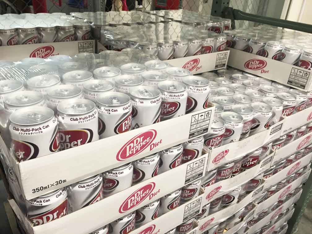 コストコで購入出来る炭酸飲料 缶ジュース種類 価格一覧現地レポ