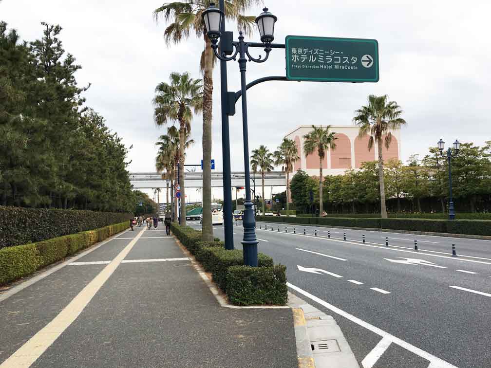 舞浜駅からディズニーシーまで徒歩何分 道のりを歩いて所要時間を計測
