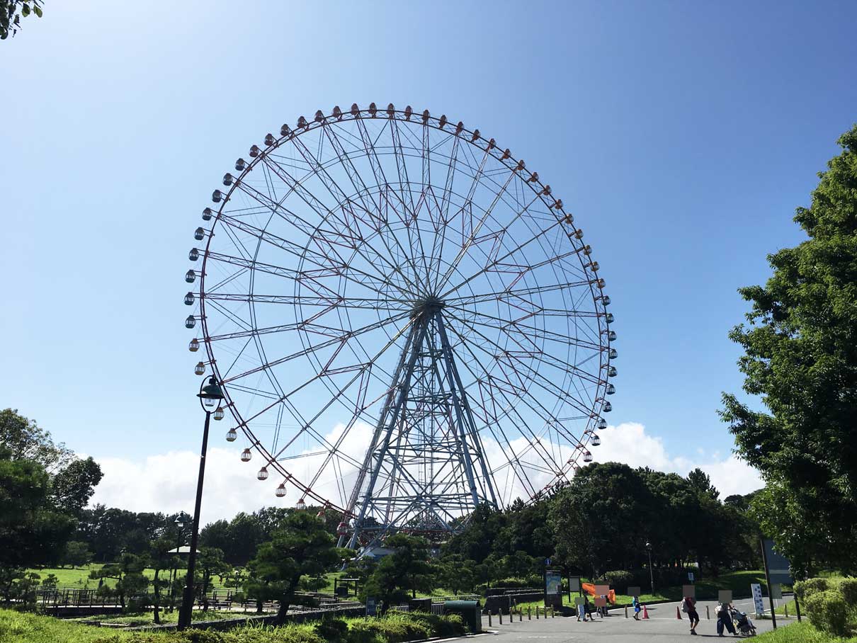 日本第2位の観覧車 葛西臨海公園 ダイヤと花の大観覧車 乗車体験ブログ