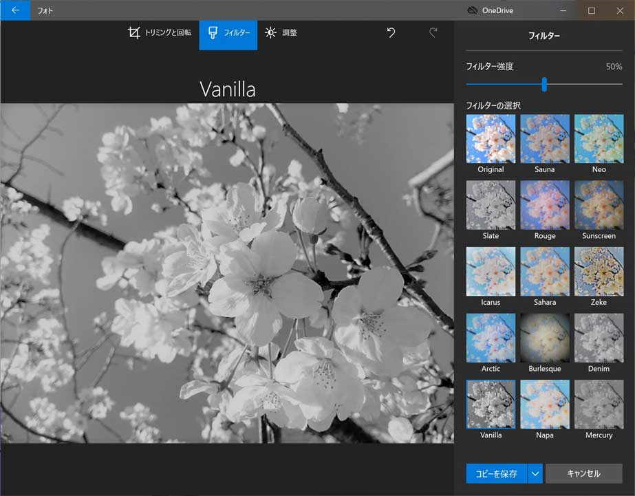 写真 画像を無料でモノクロ 白黒 加工する方法 Windows 10 実践手順