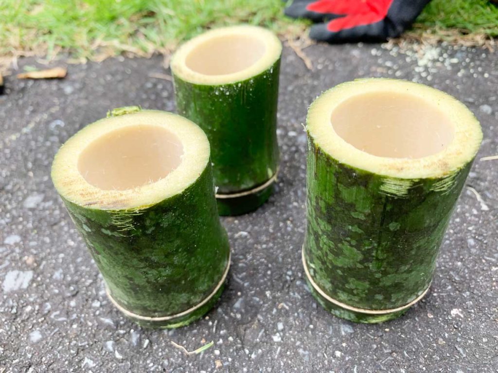 竹を使って自作コップの作成体験ブログ 必要な道具 竹コップの匂いレポート