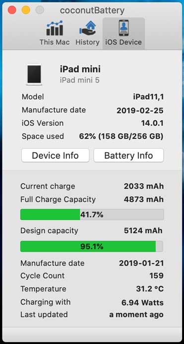 iPad 7 (第7世代)【極美品】 バッテリー最大容量96％ MW742J/A