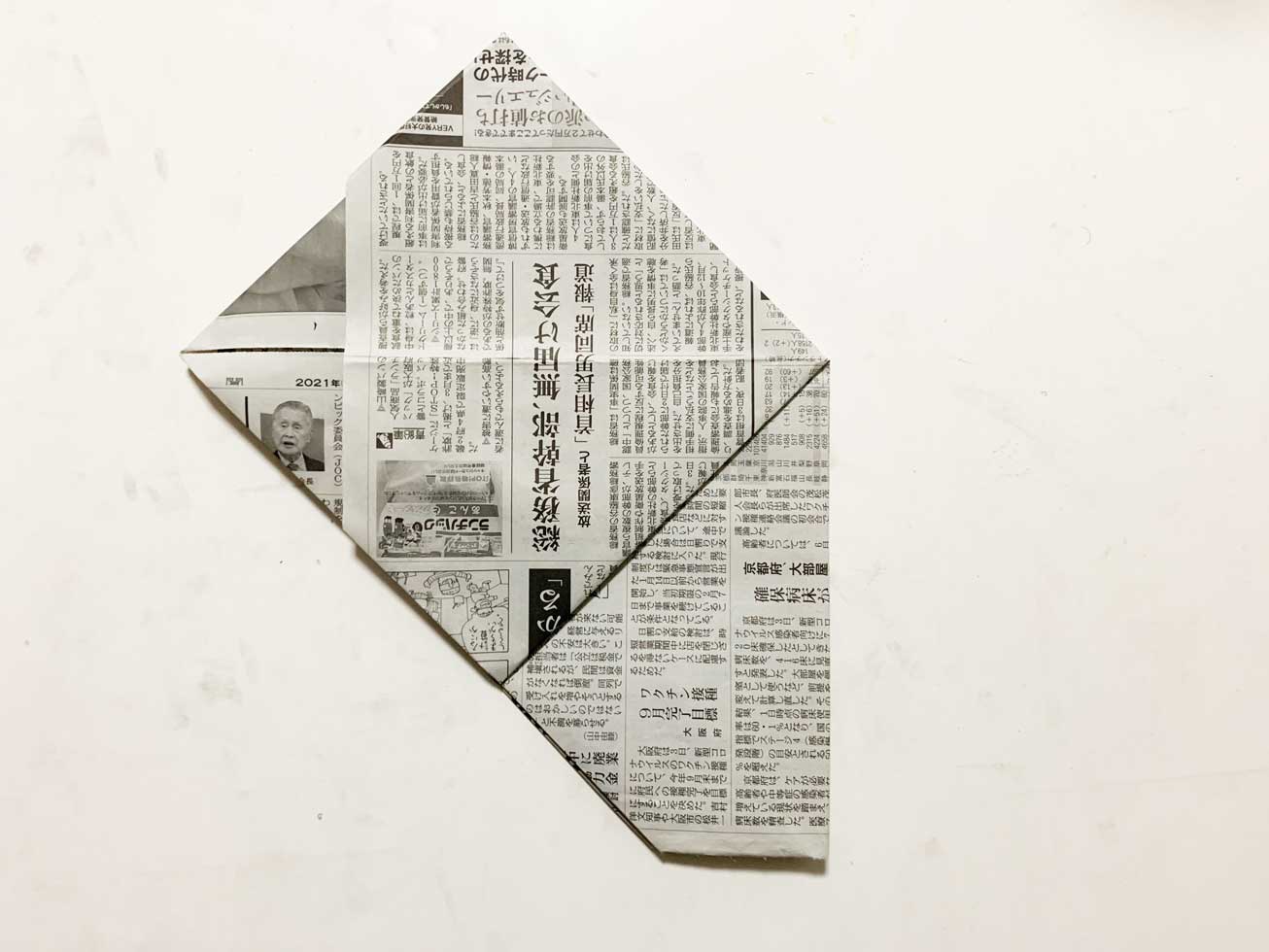 折り紙 紙鉄砲