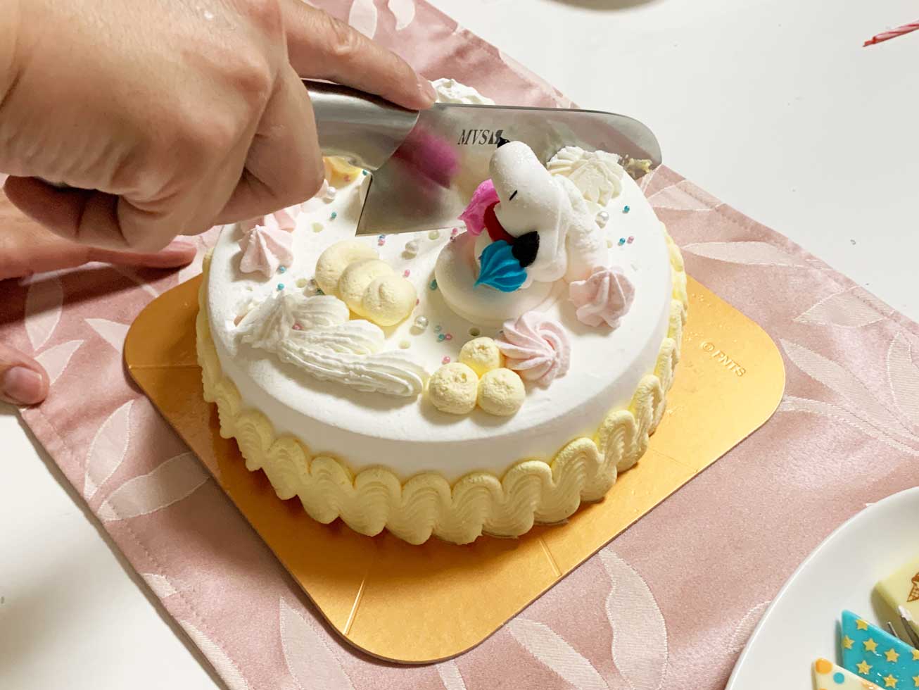 サーティワンのアイスケーキは包丁で切れる ろうそくはささる 実体験ブログ