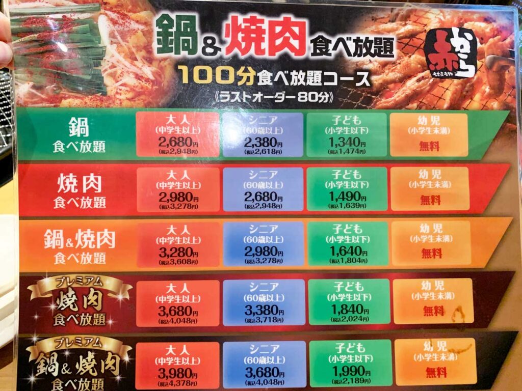 赤から鍋は子供でも食べられる?赤から店舗訪問、辛さ「赤3番」利用体験ブログ